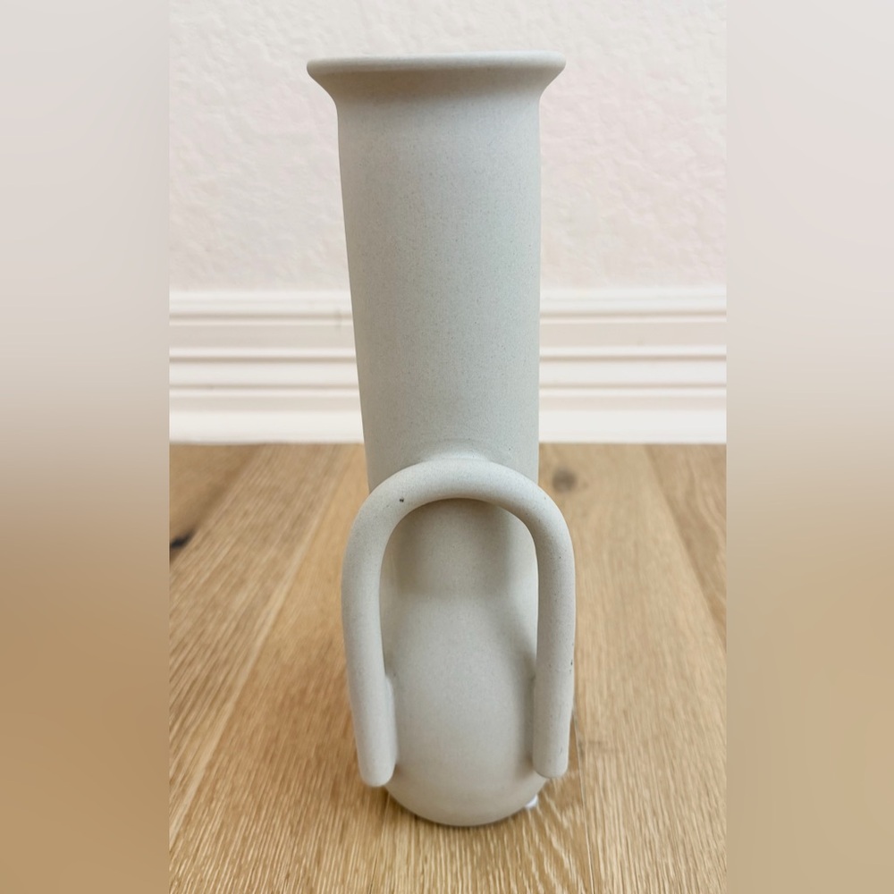 Minimalist Nordic Off White Ceramic Vase